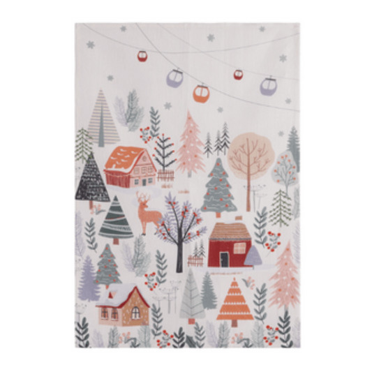 Christmas Forest Tea Towels - Set of 2