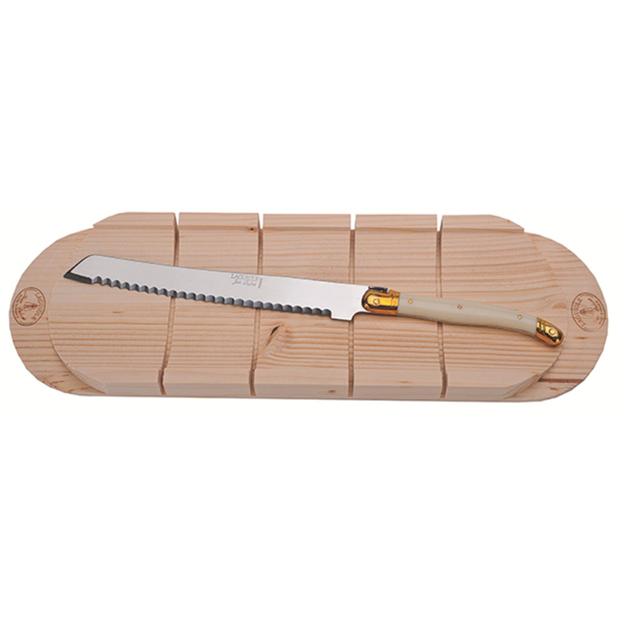 Laguiole by Jean Dubost Bread Knife & Board