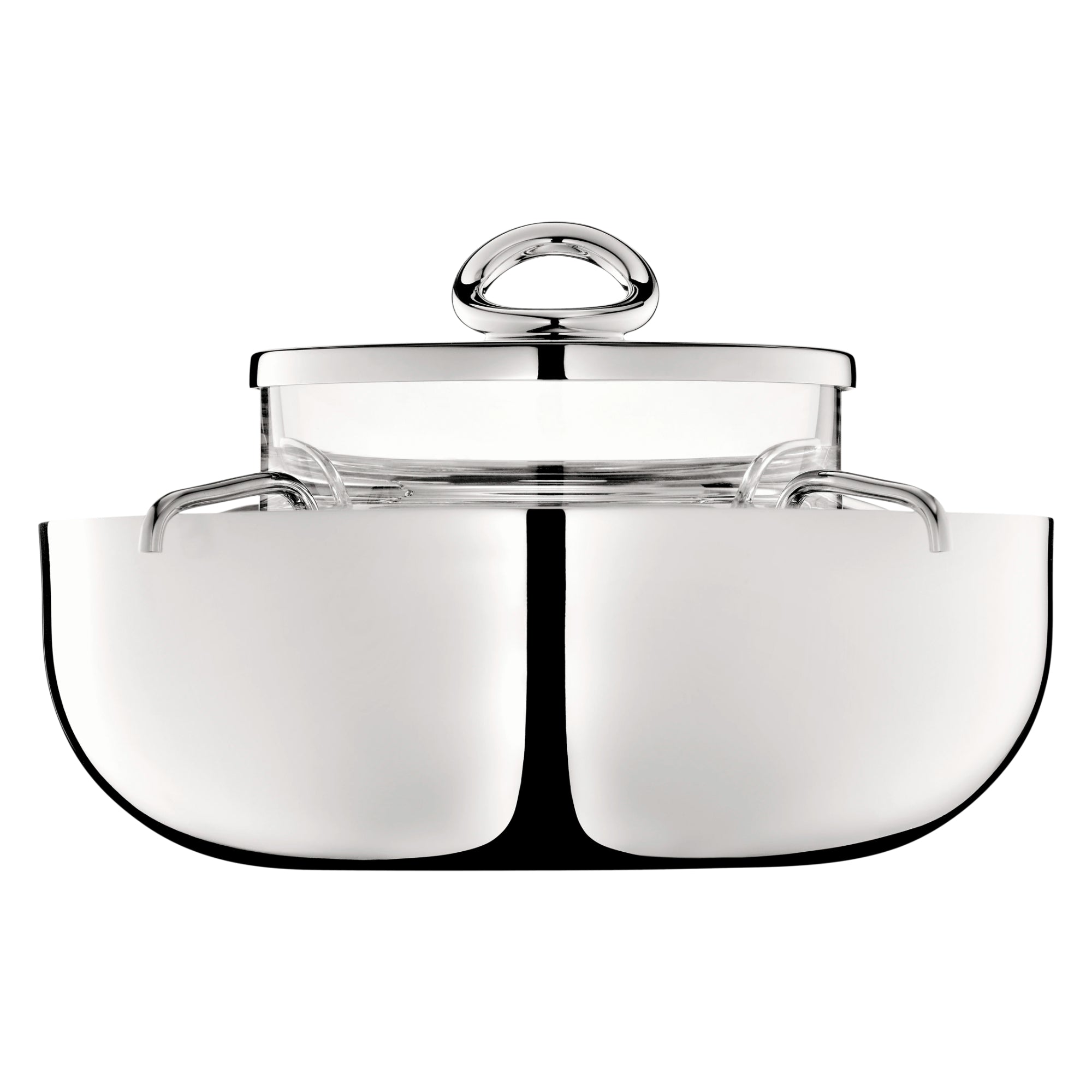 Vertigo Silver-Plated Caviar Serving Set