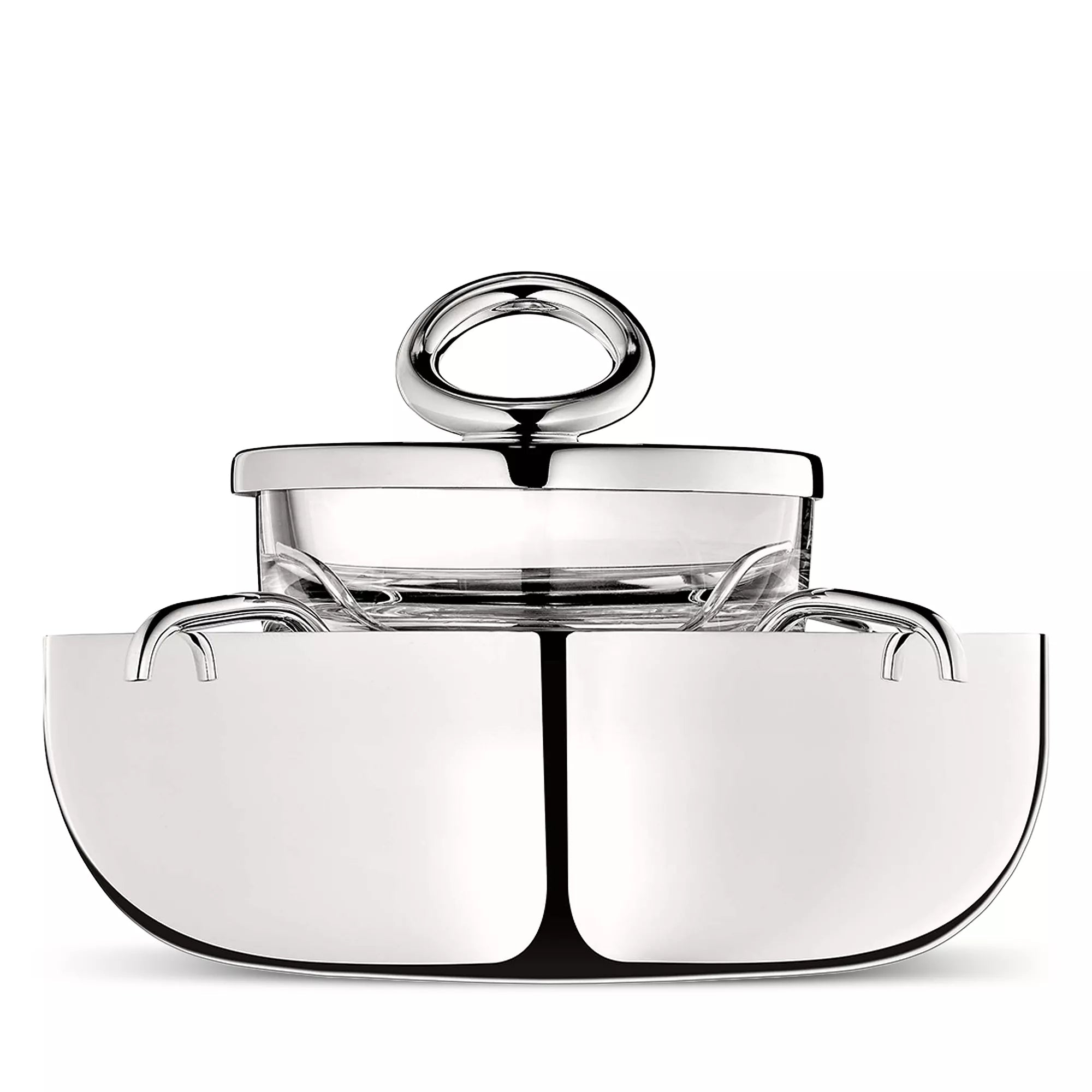 Vertigo Silver-Plated Caviar Serving Set