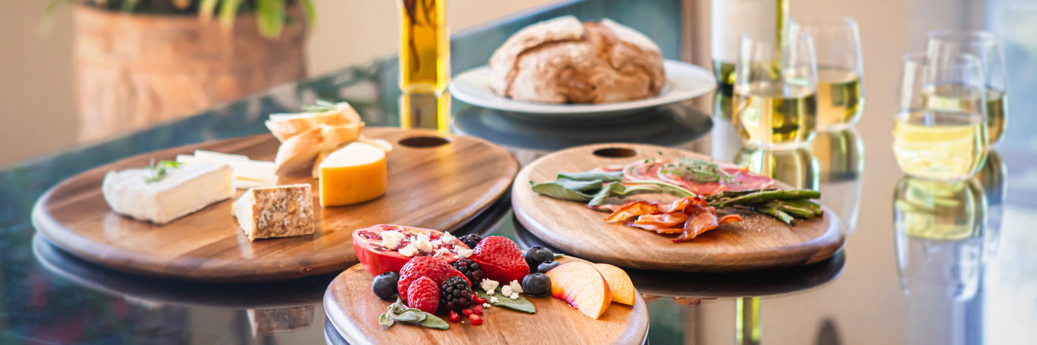 Link to Pebble Shaped Acacia Serving Boards - Set of 3 Product