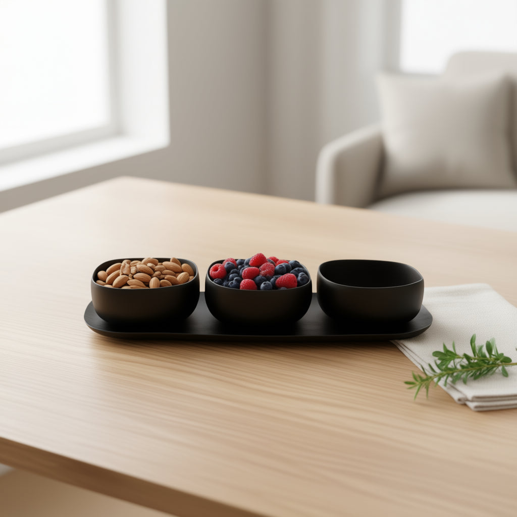Cuadrado Serving Bowl Trio