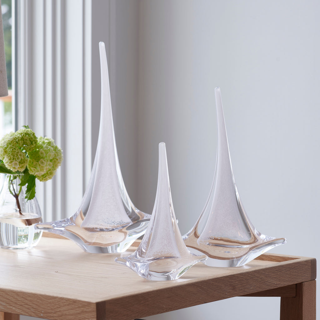Sailboat - White