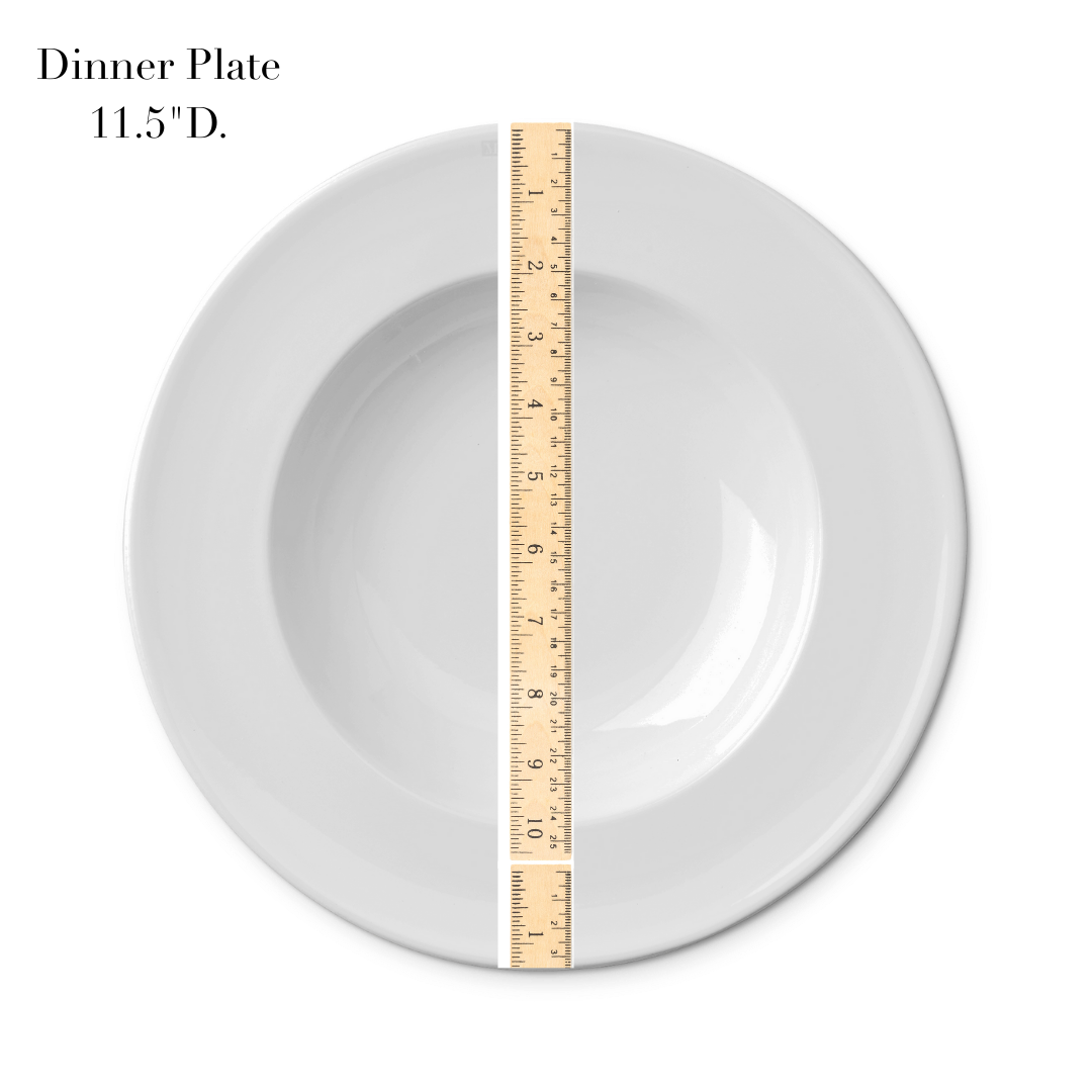 1508 Dinner Plate, 11.5" D. - Set of 4