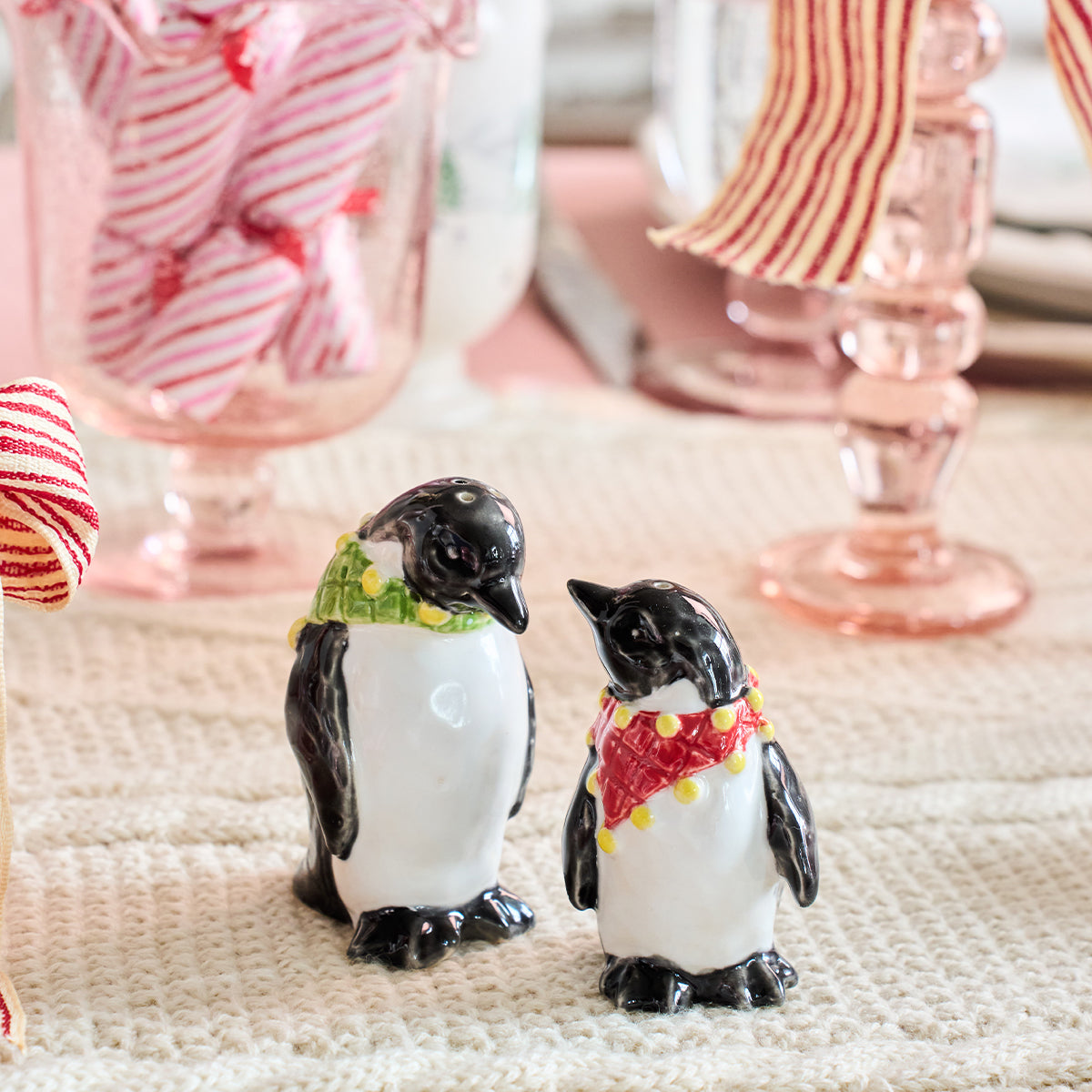 Clever Creatures Penguin Salt & Pepper Shakers - Set of 2