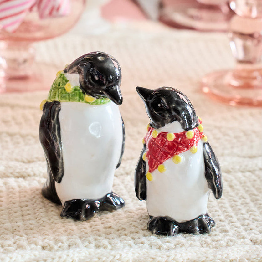 Clever Creatures Penguin Salt & Pepper Shakers - Set of 2