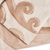 Athenee Peacock Beige Tablecloth