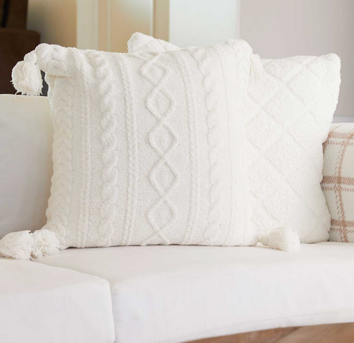 CozyChic Cable Pillow