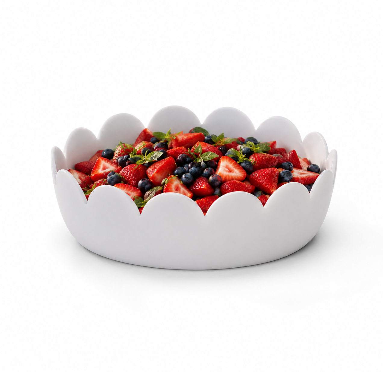 Fleur Oval Bowl - Large