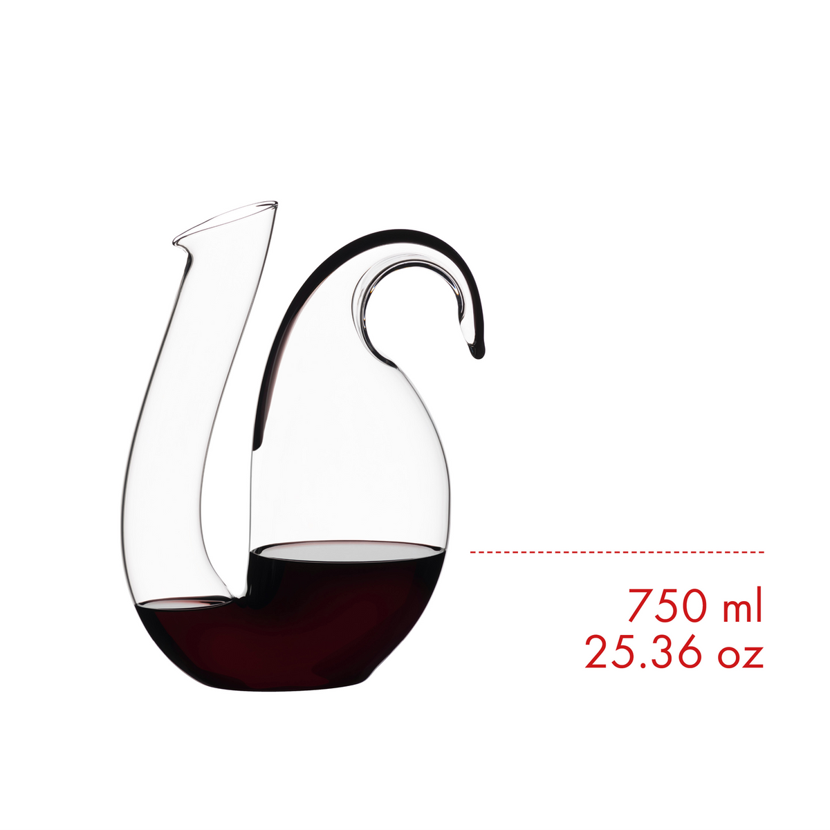 Ayam Decanter in Black