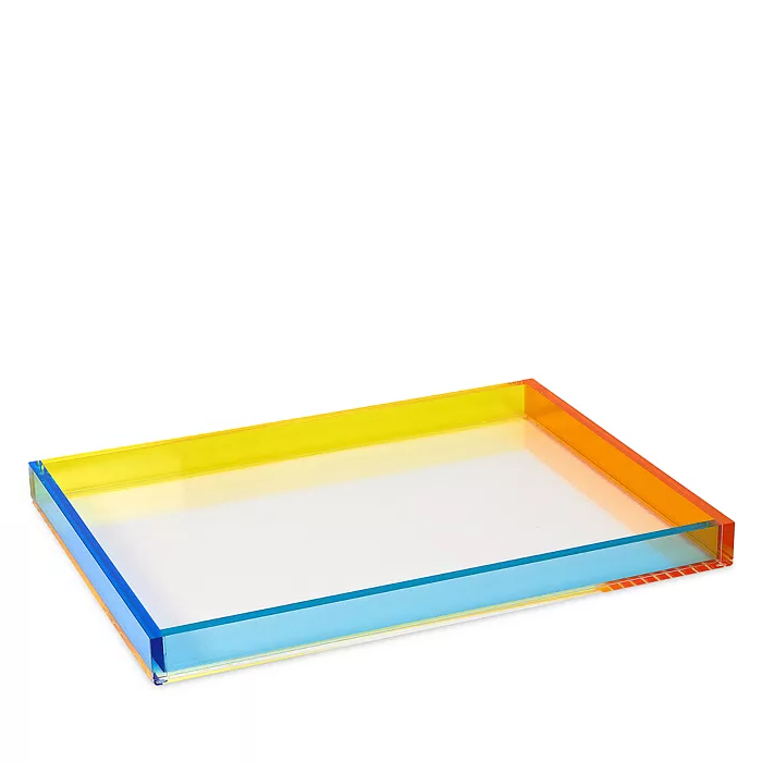 Multi-Color Lucite Tray