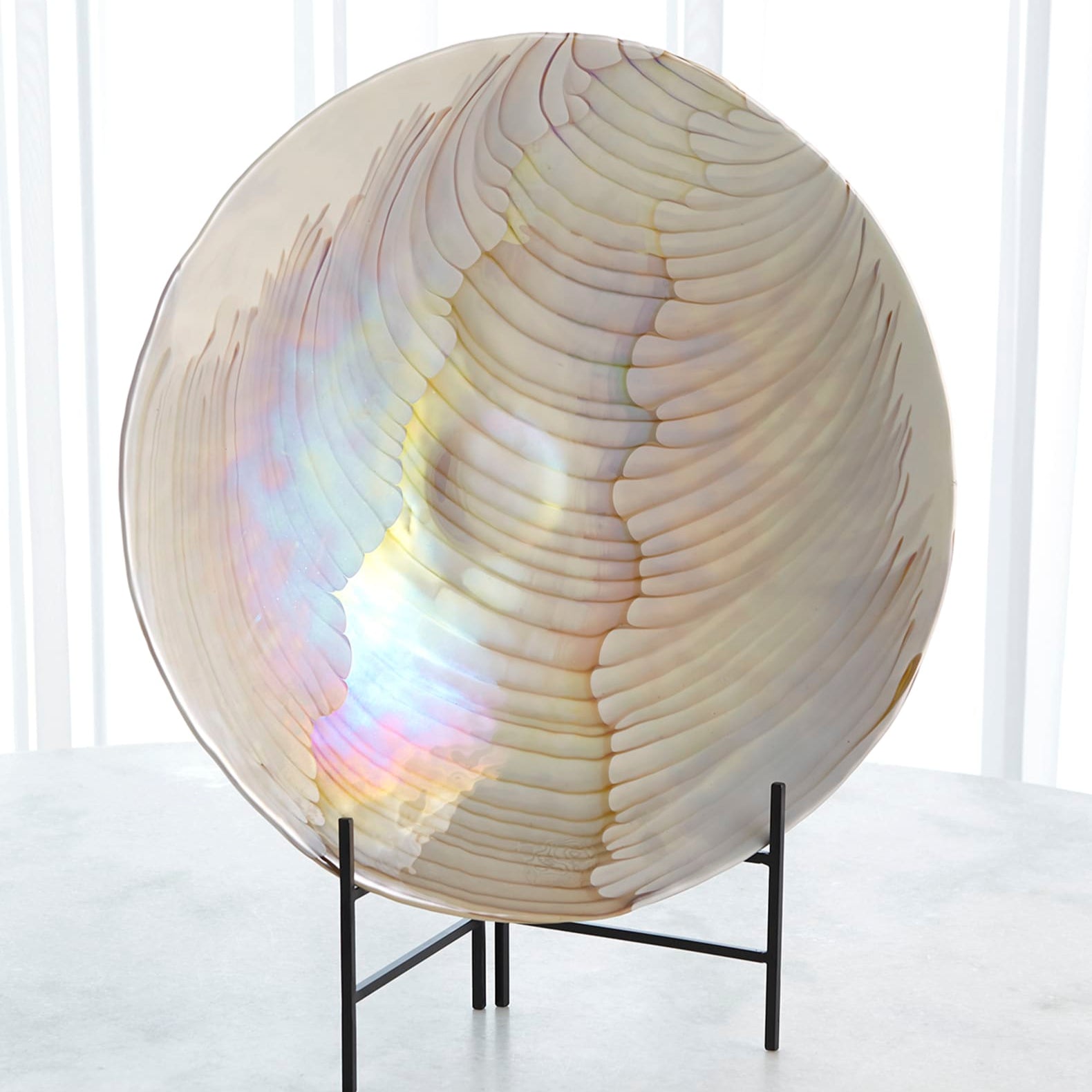 Ivory Charger with Orange Dot