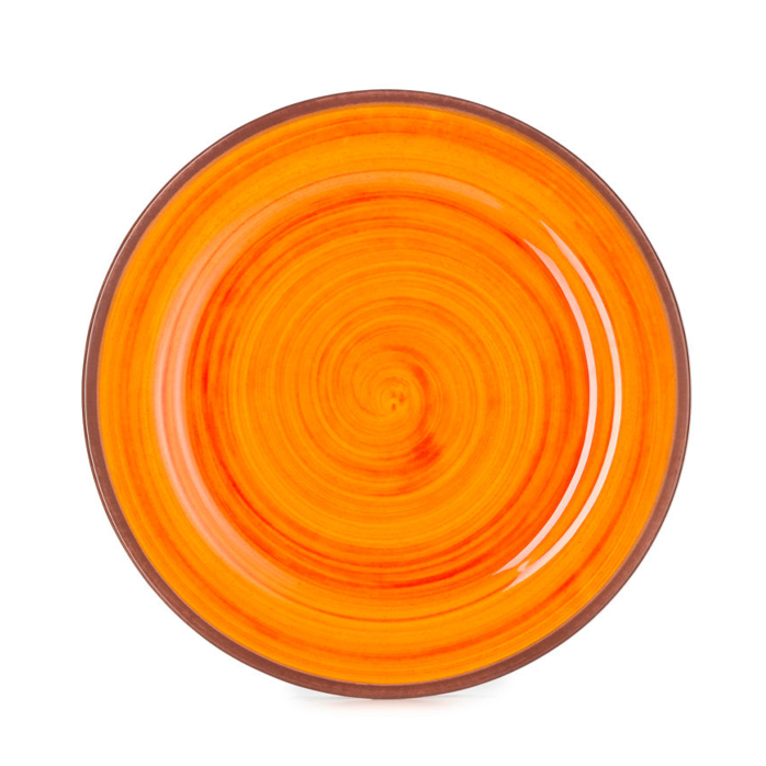 Orange St. Tropez Salad Plate - (Set of 4)