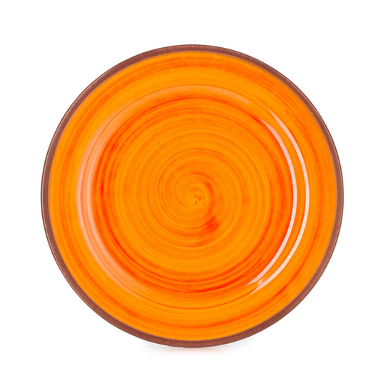 Orange St. Tropez Salad Plate - (Set of 4)