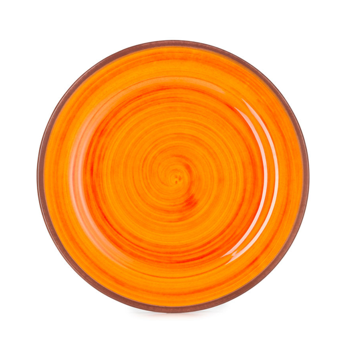 Orange St. Tropez Salad Plate - Set of 4