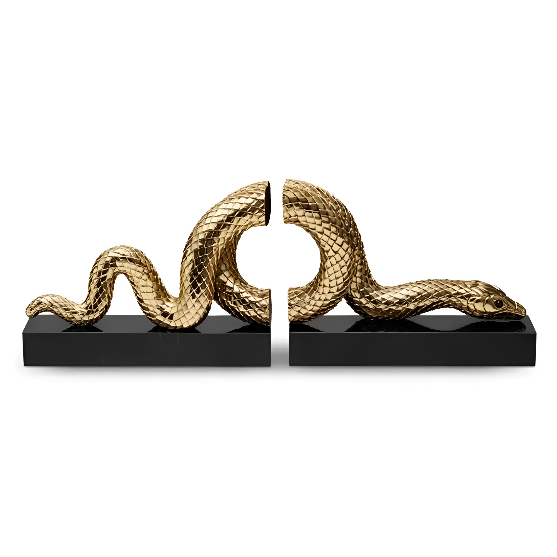 Snake Bookend Set (2 Piece Set)