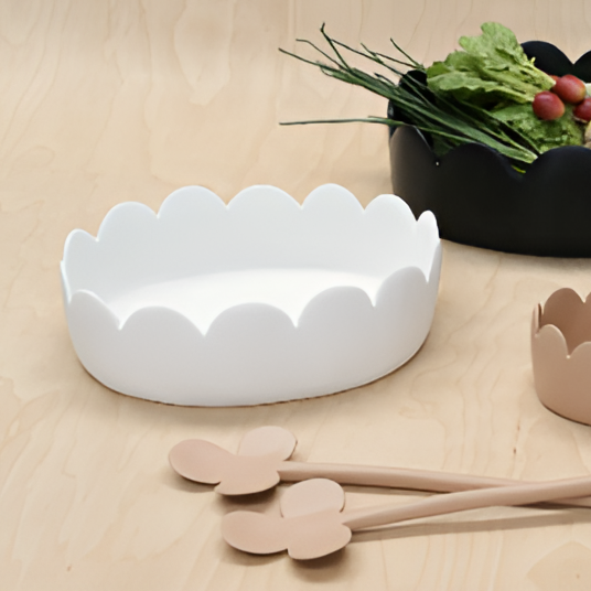 Fleur Oval Bowl - Large