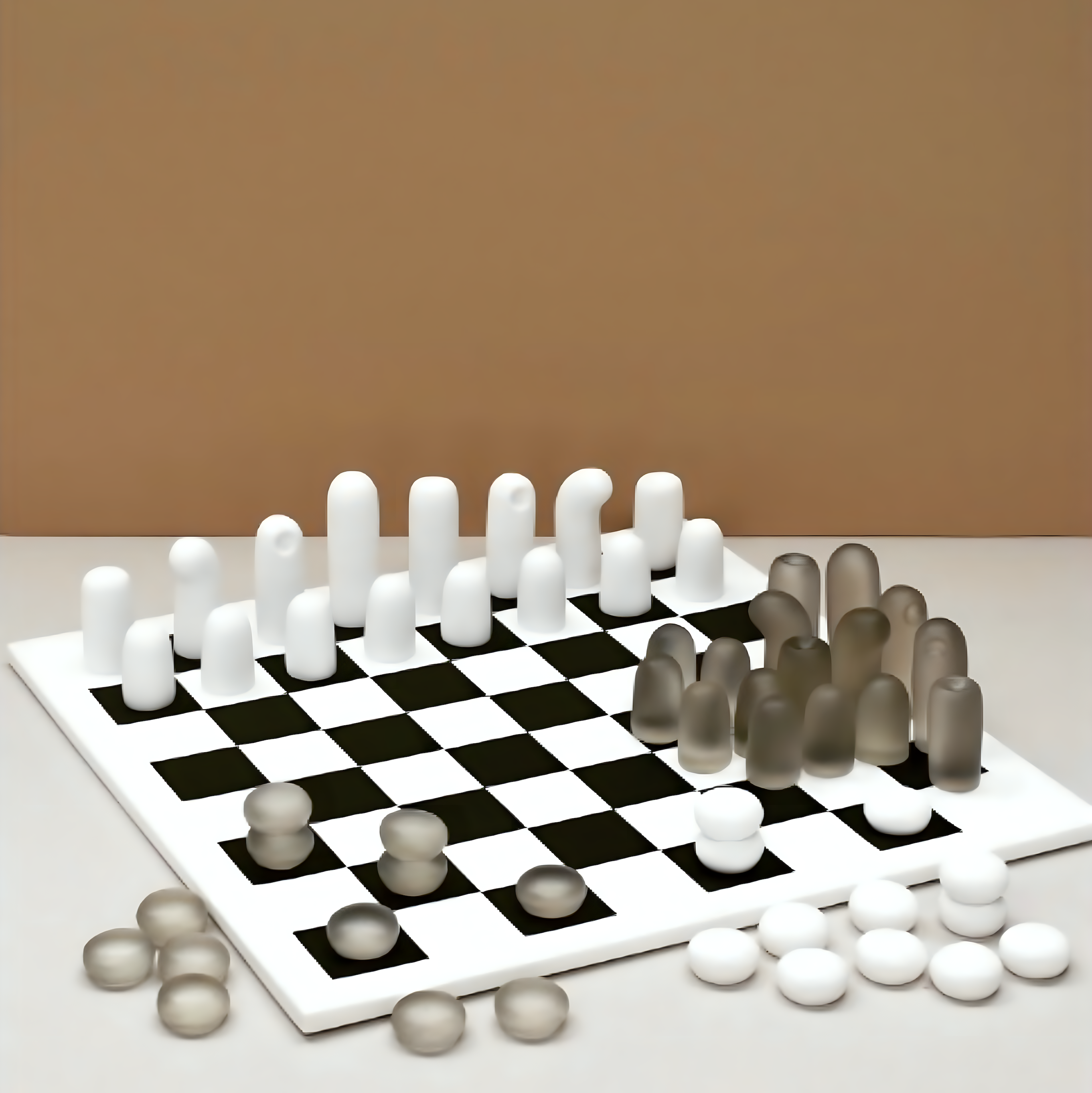 Noodle Chess & Checkers Set