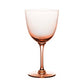 Rosé Wine Glasses with Stars - Set of 4