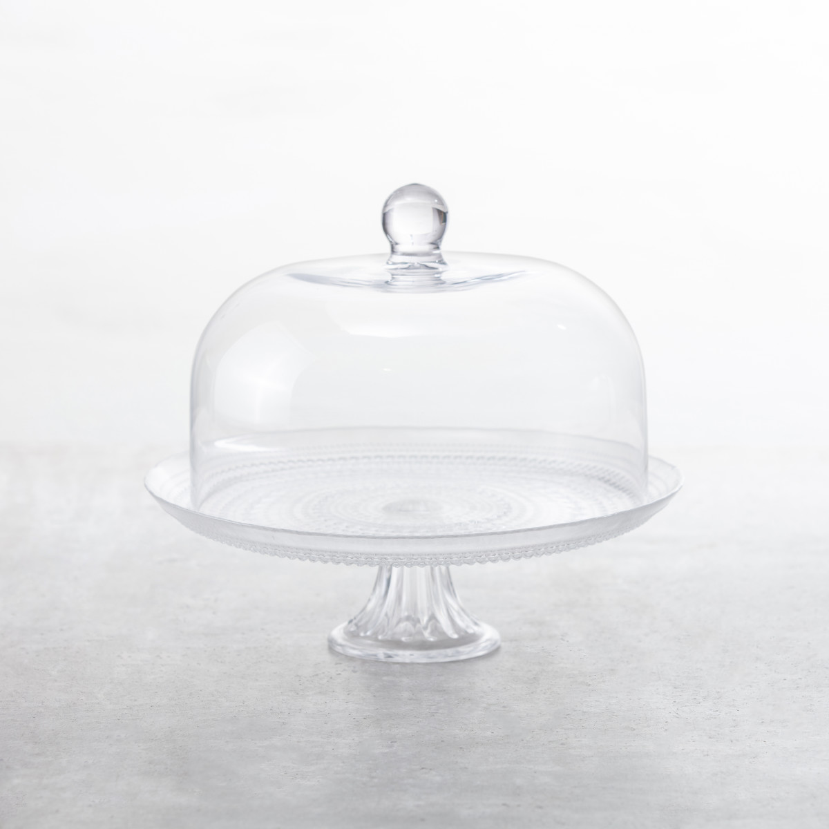 Jupiter Cake Stand & Glass Dome