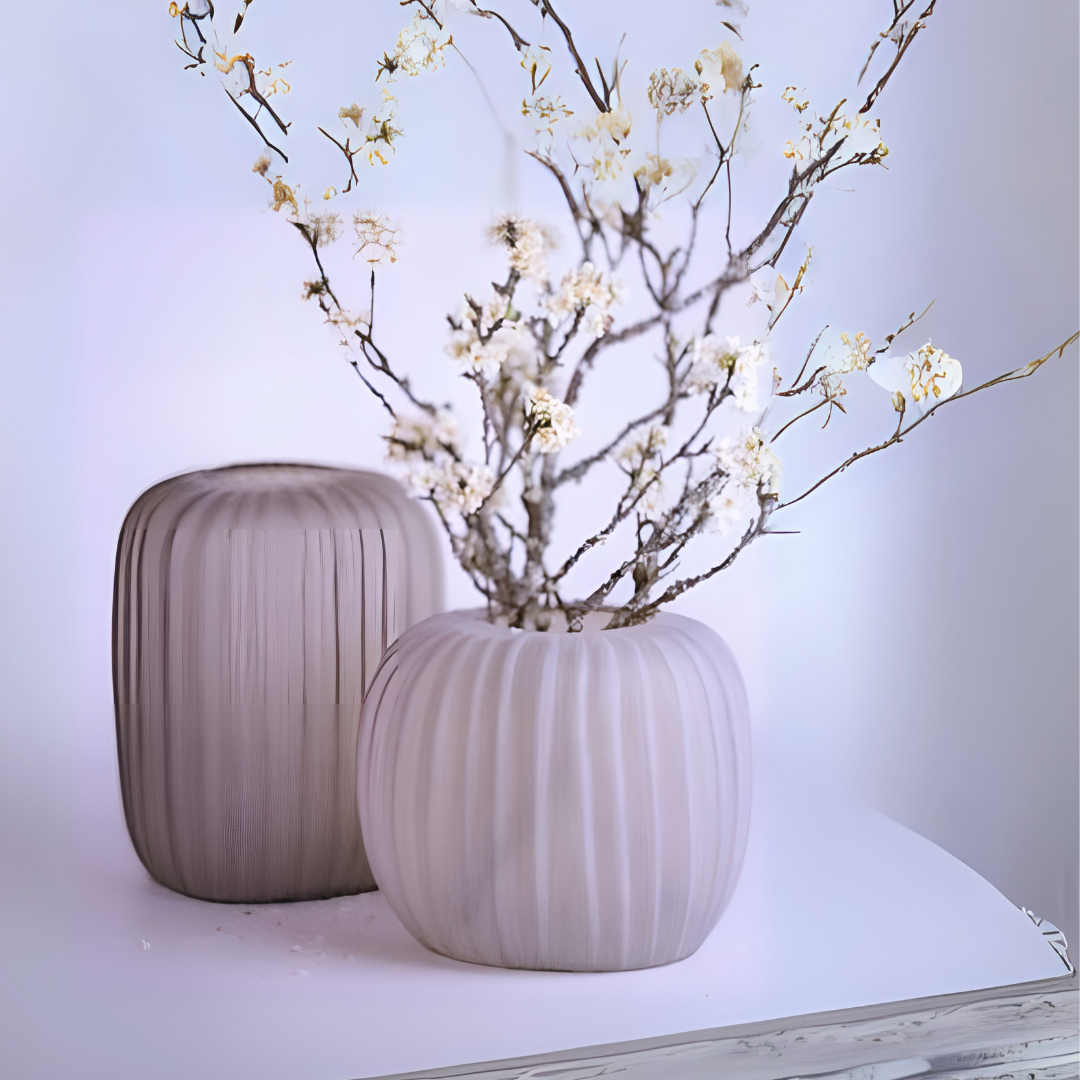 Manakara Vase - Smokegrey