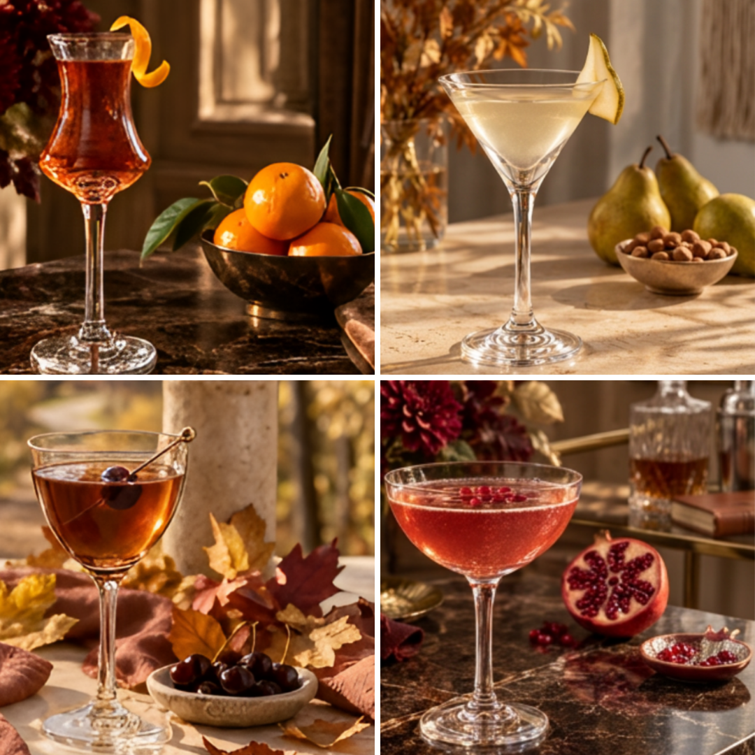 Dorset Bar Glass Suite - 4-Piece Set