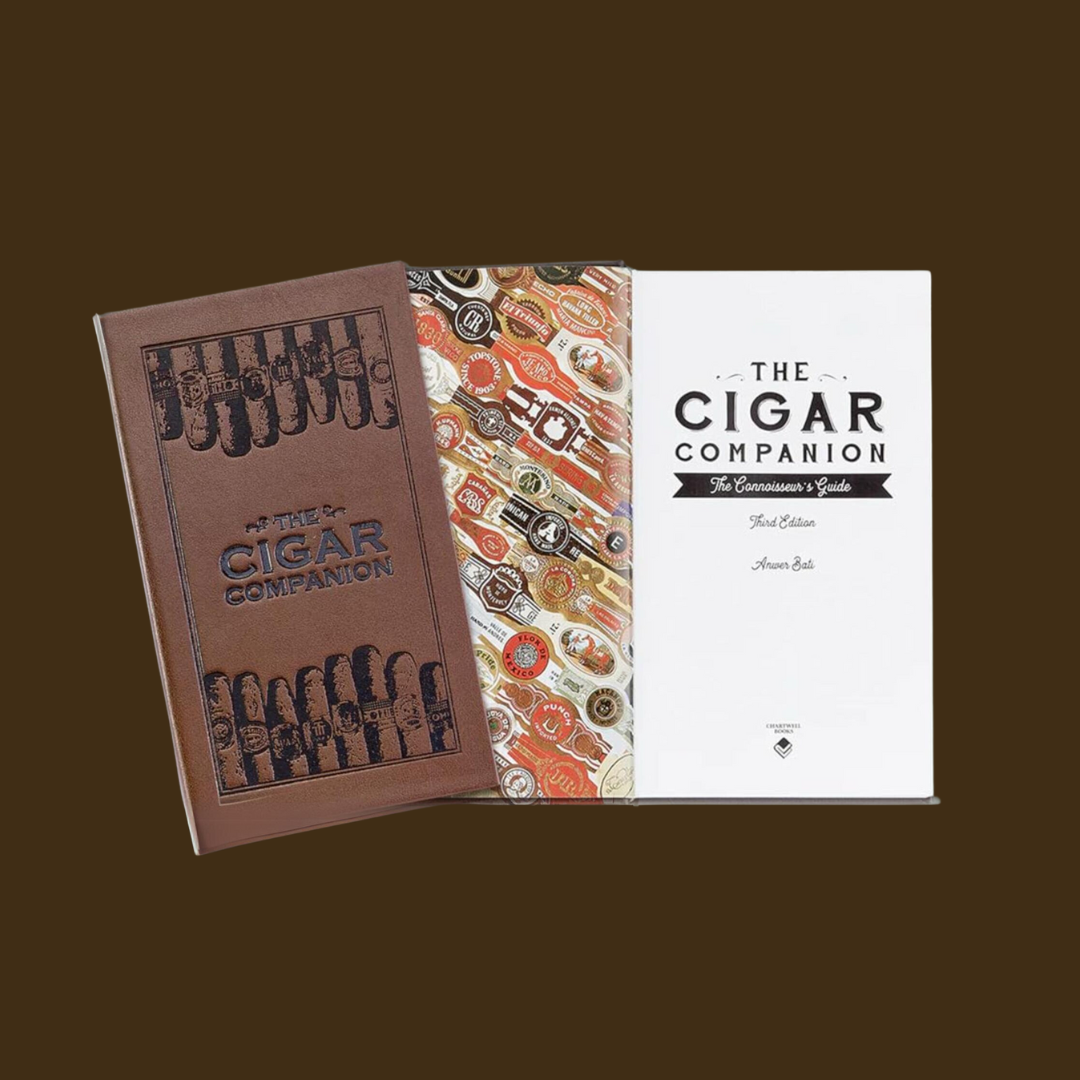 The Cigar Companion Brown Bonded Leather