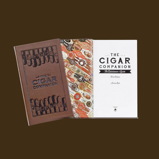 The Cigar Companion Brown Bonded Leather