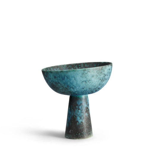 Terra Small Bronze Bowl on Stand