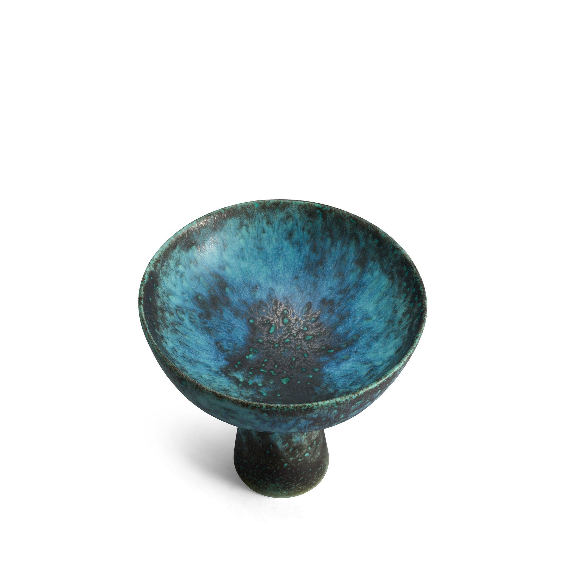 Terra Small Bronze Bowl on Stand