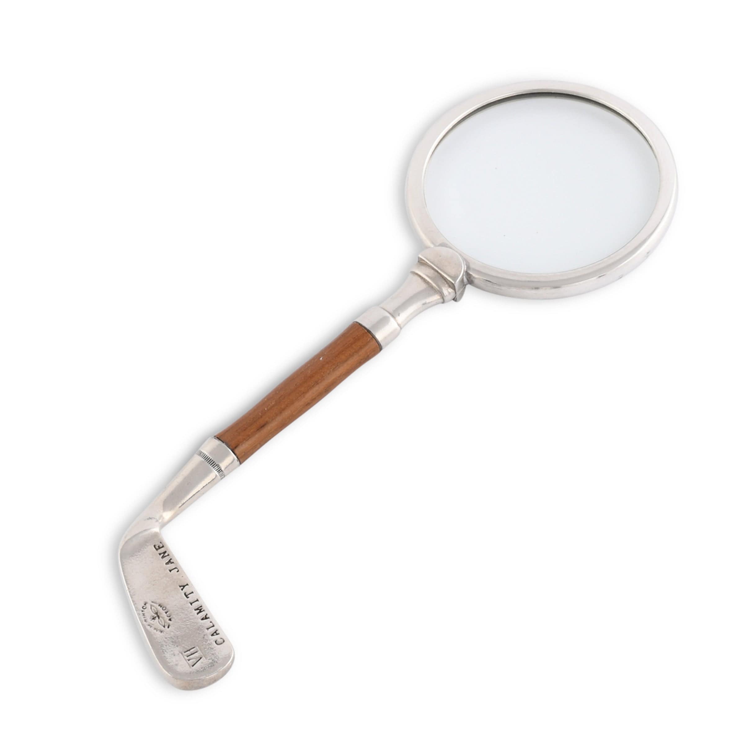 Golf Club Pewter Magnifier