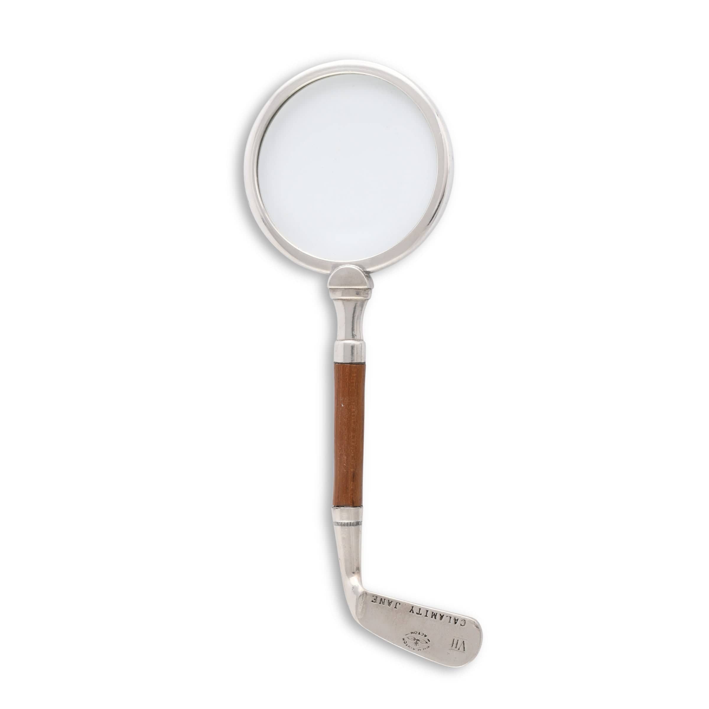 Golf Club Pewter Magnifier