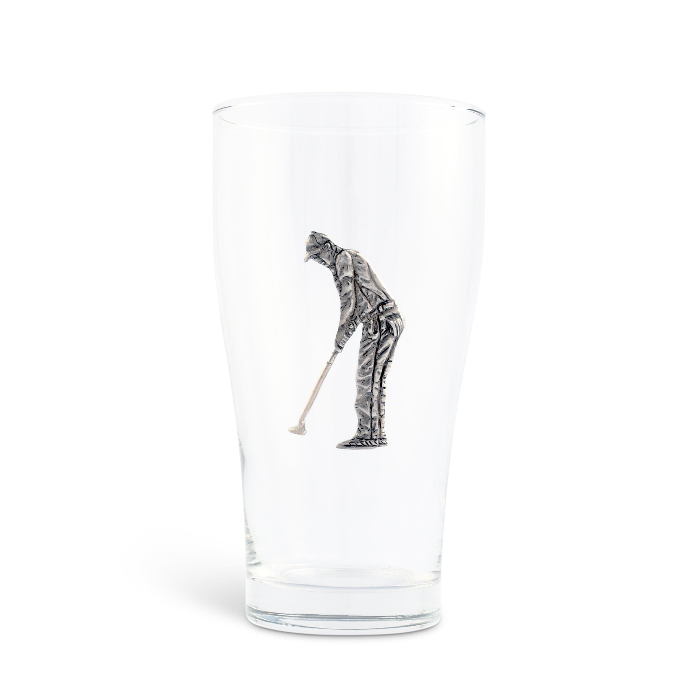 Golfer Beer Glass - Set of 4