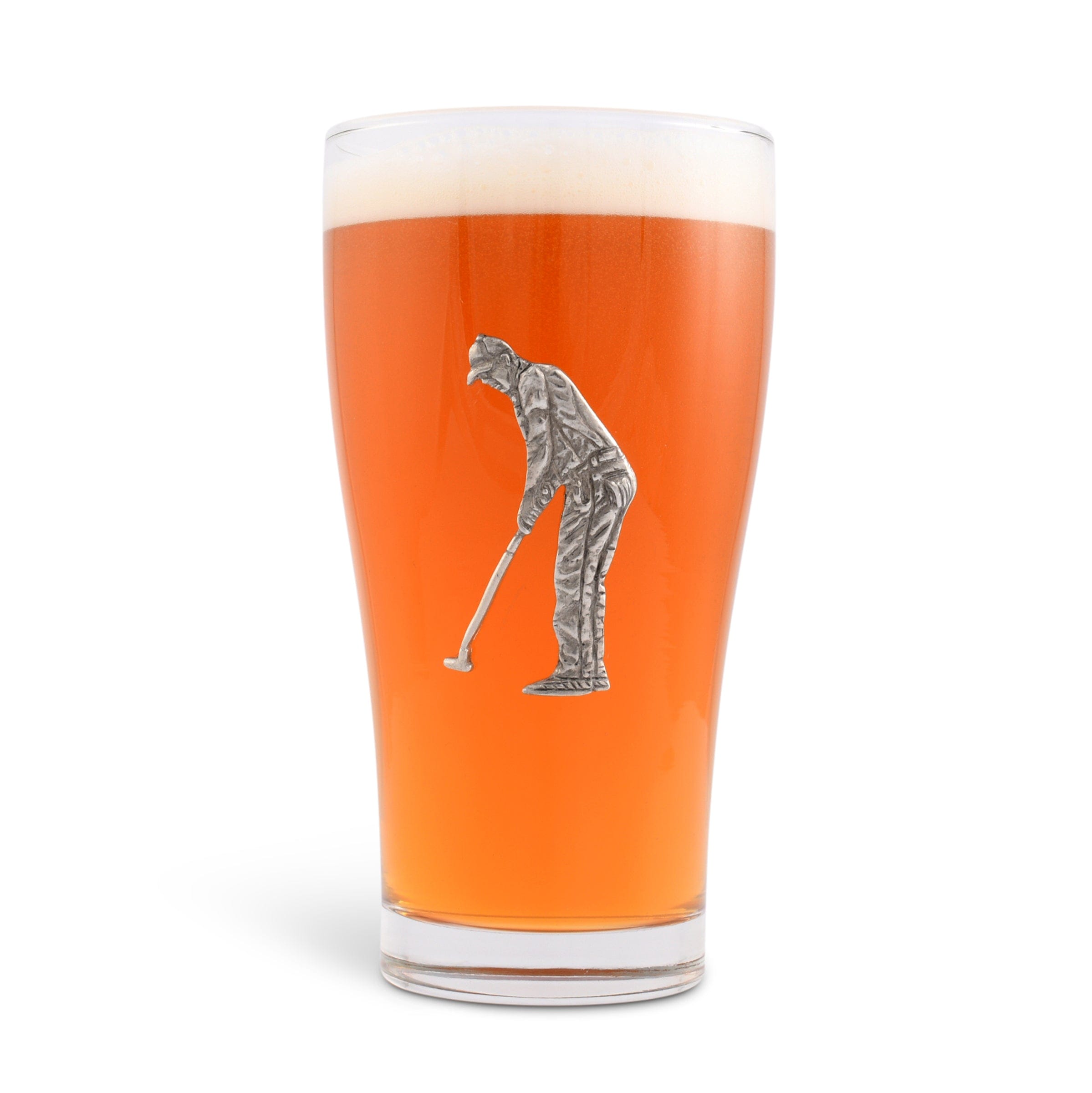 Golfer Beer Glass - Set of 4