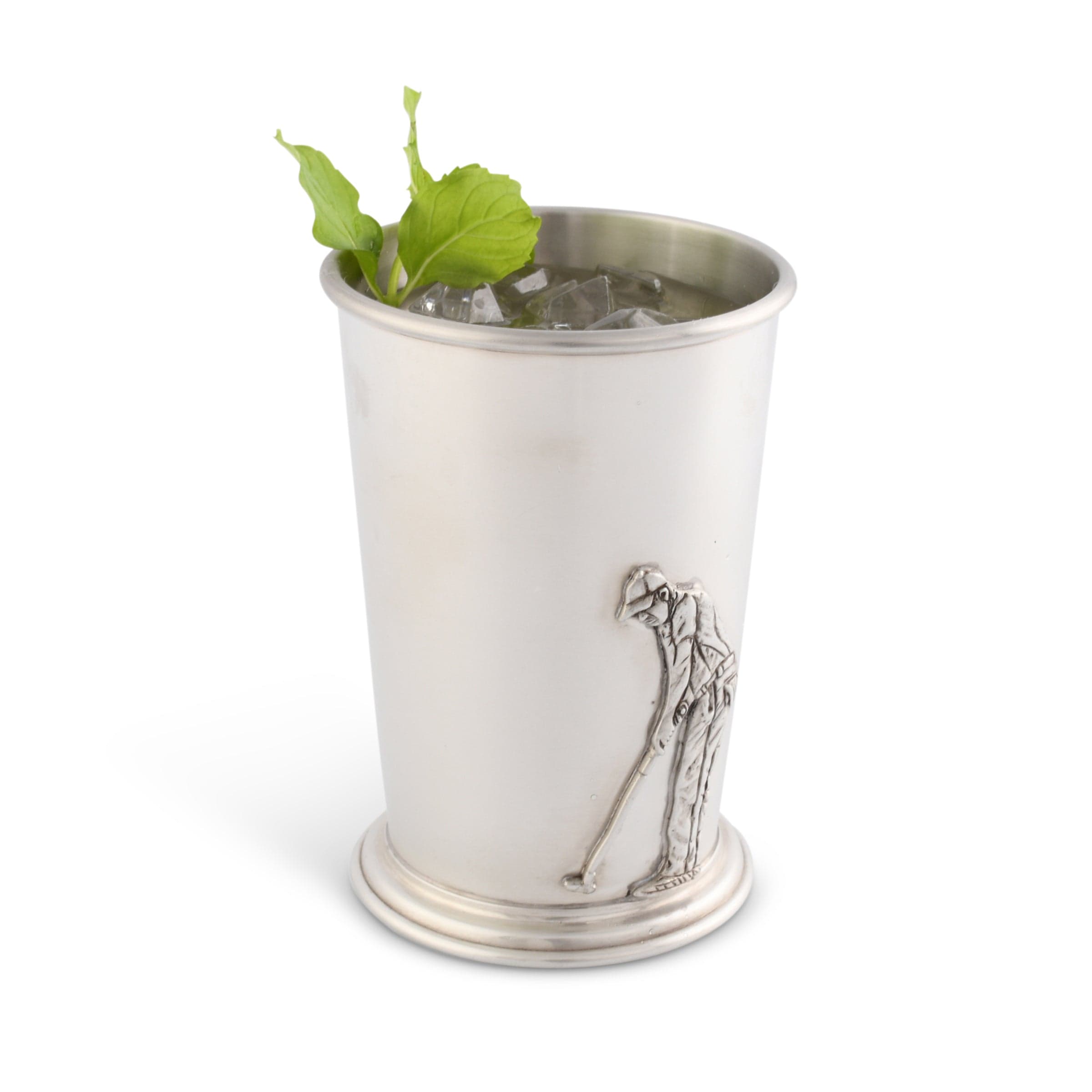 Pewter Golfer Mint Julip Cup