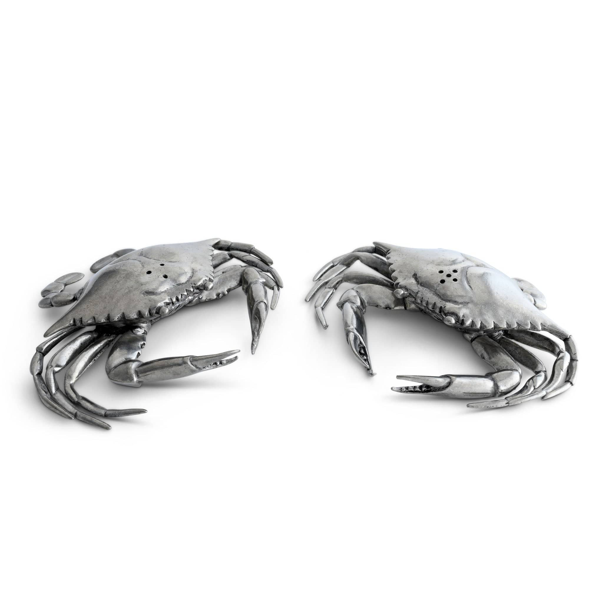 Pewter Blue Crabs Salt & Pepper Set