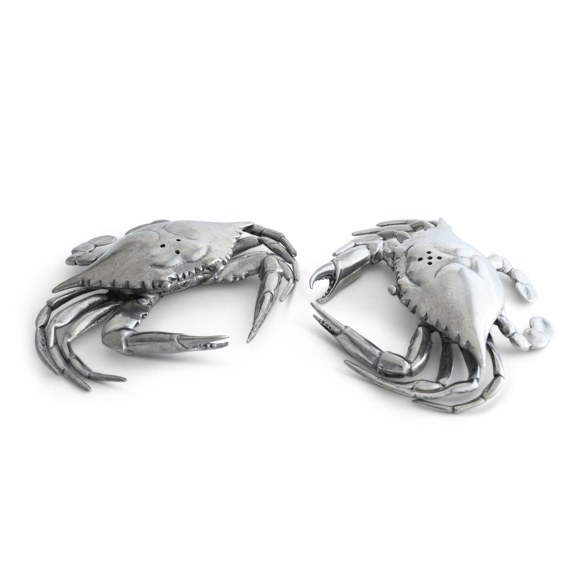 Pewter Blue Crabs Salt & Pepper Set