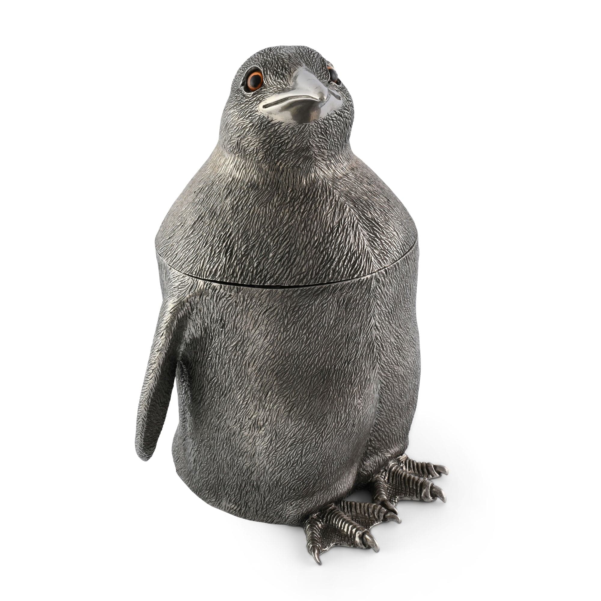 Pewter Penguin Ice Tub