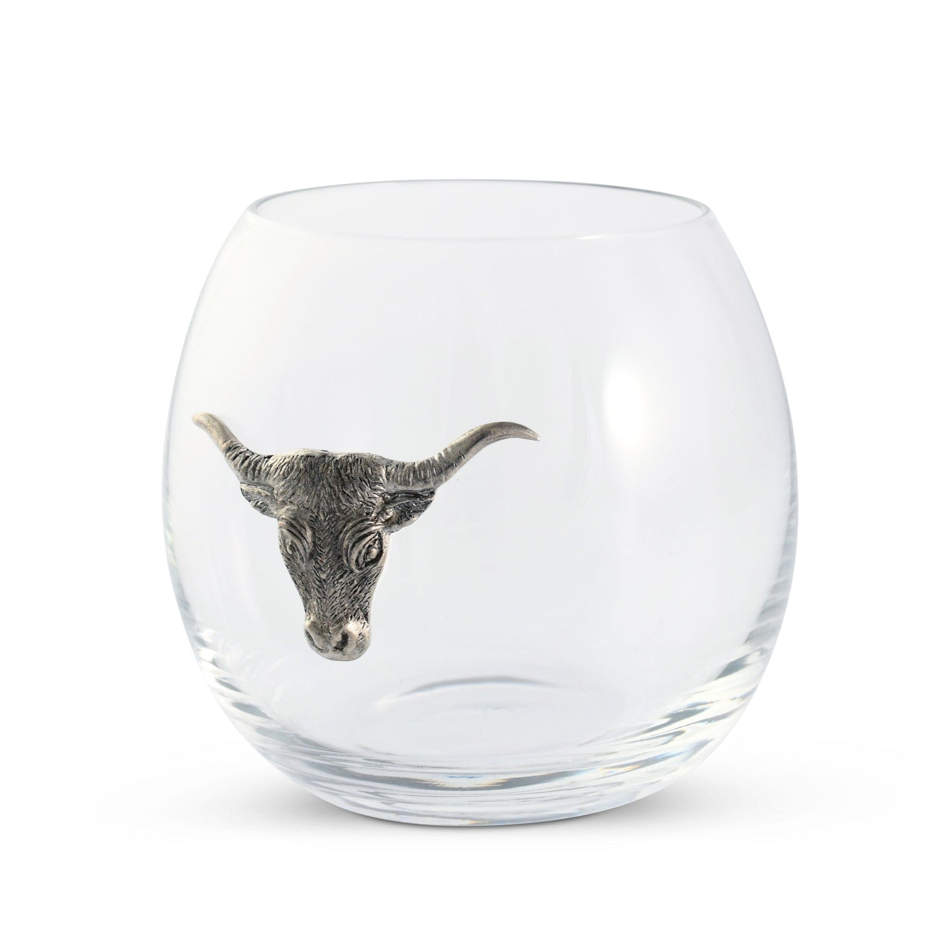 Longhorn Stemless Wine Glass - Set of 4