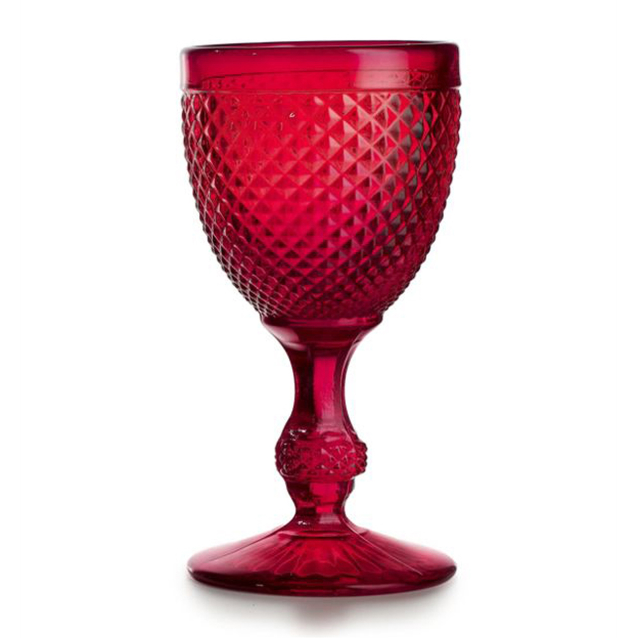 Bicos Vermelho Red Water Goblet - Set of 4