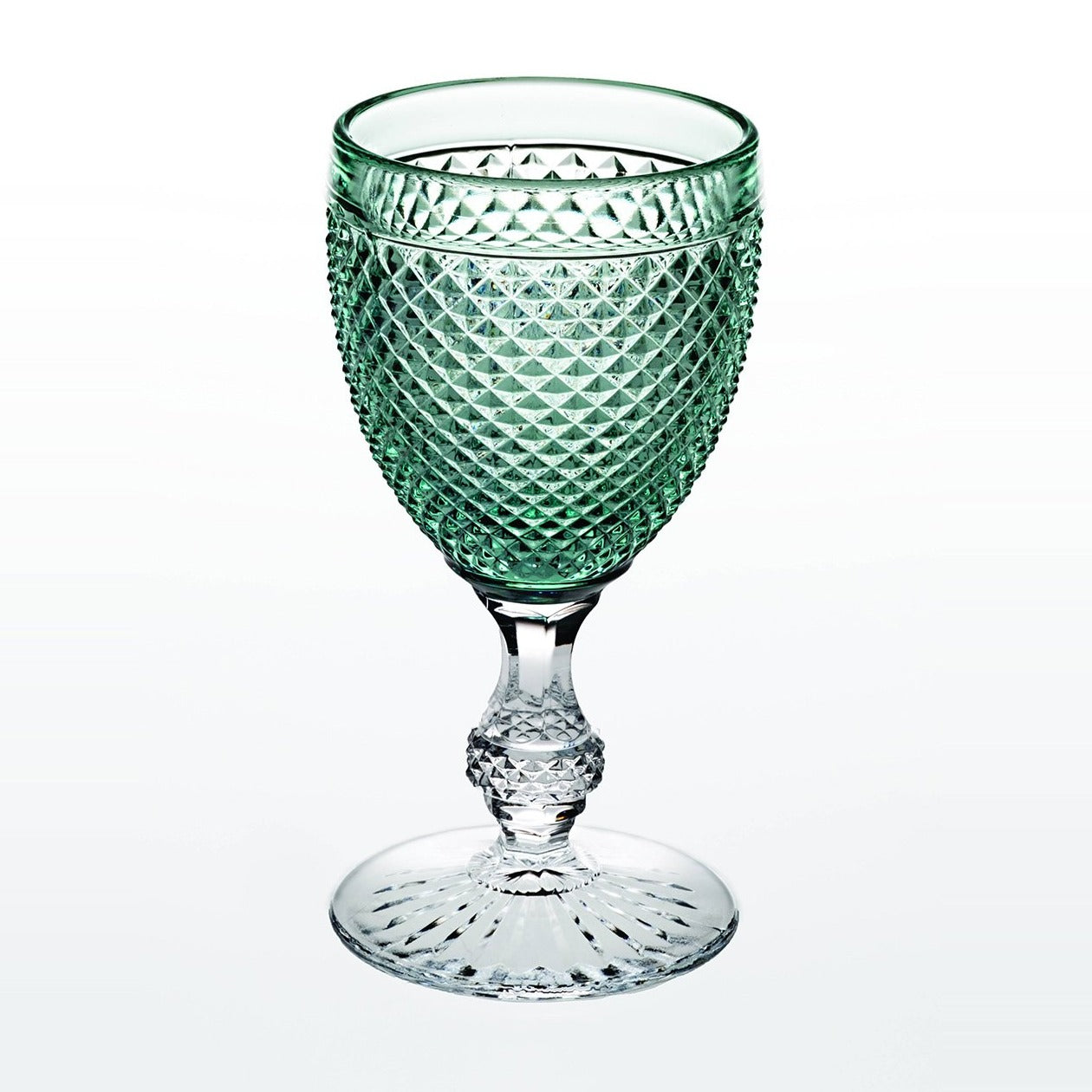 Bicolor Goblet With Colored Top - Set of 2