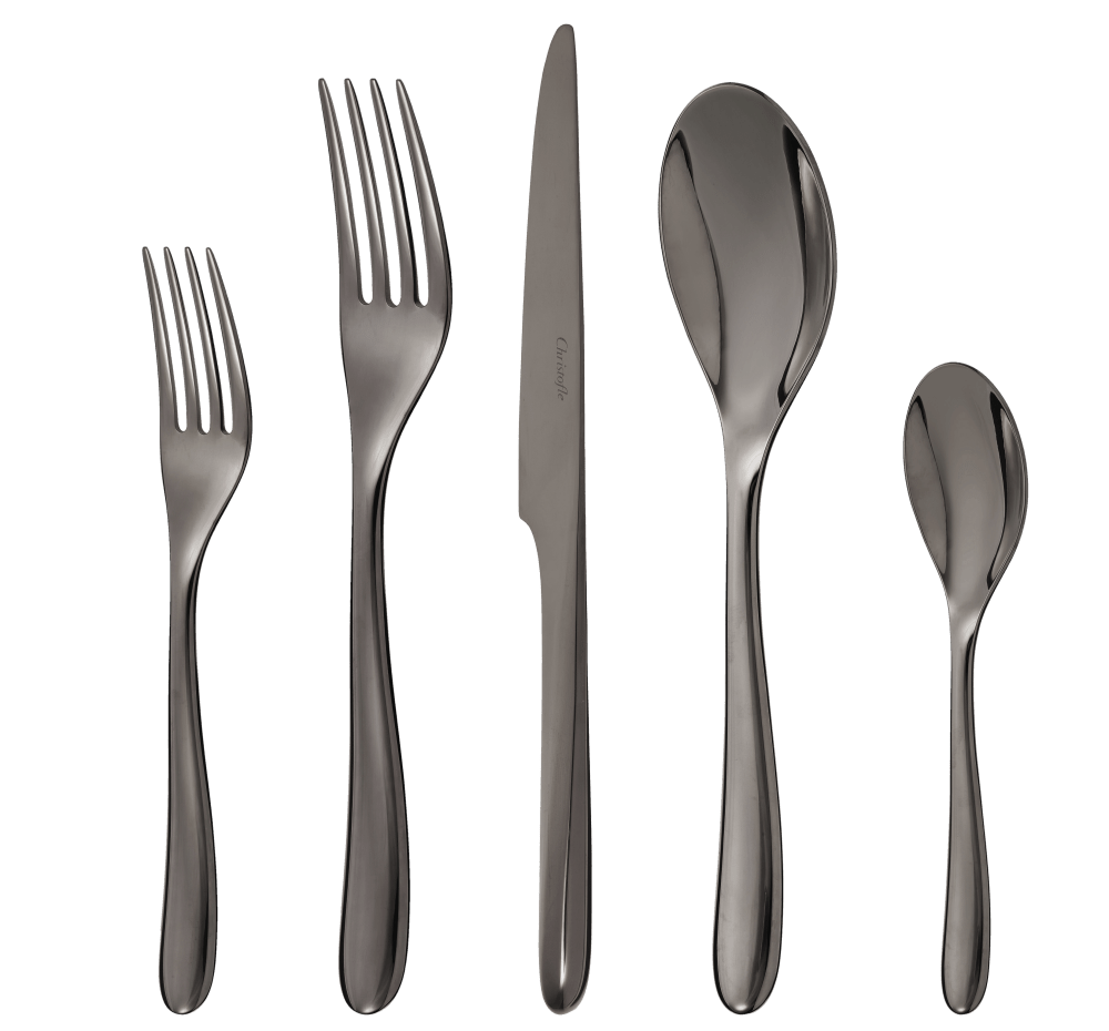 Stainless Steel 5-Piece Place Setting