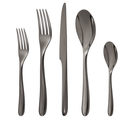 Stainless Steel 5-Piece Place Setting