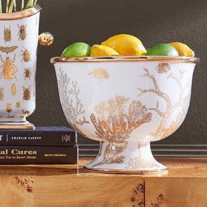 Botanist Coral Centerpiece Bowl