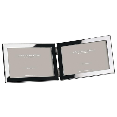 15mm Double Silver Frame With Squared Corners (Landscape)