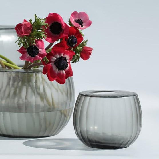 Madras Vase - Grey