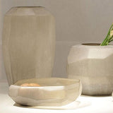Cubistic Smoke Grey Vase