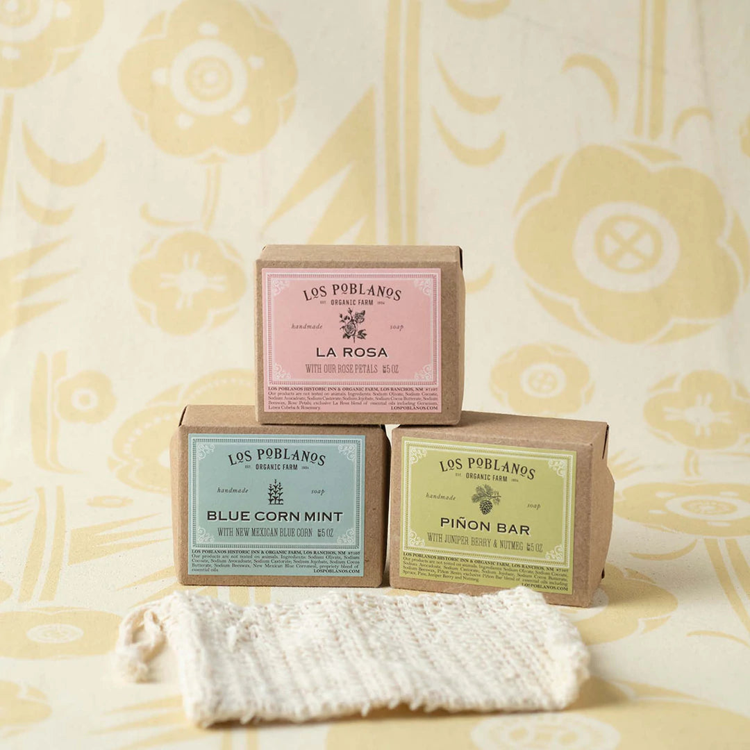 Los Poblanos Botanical Soap Set