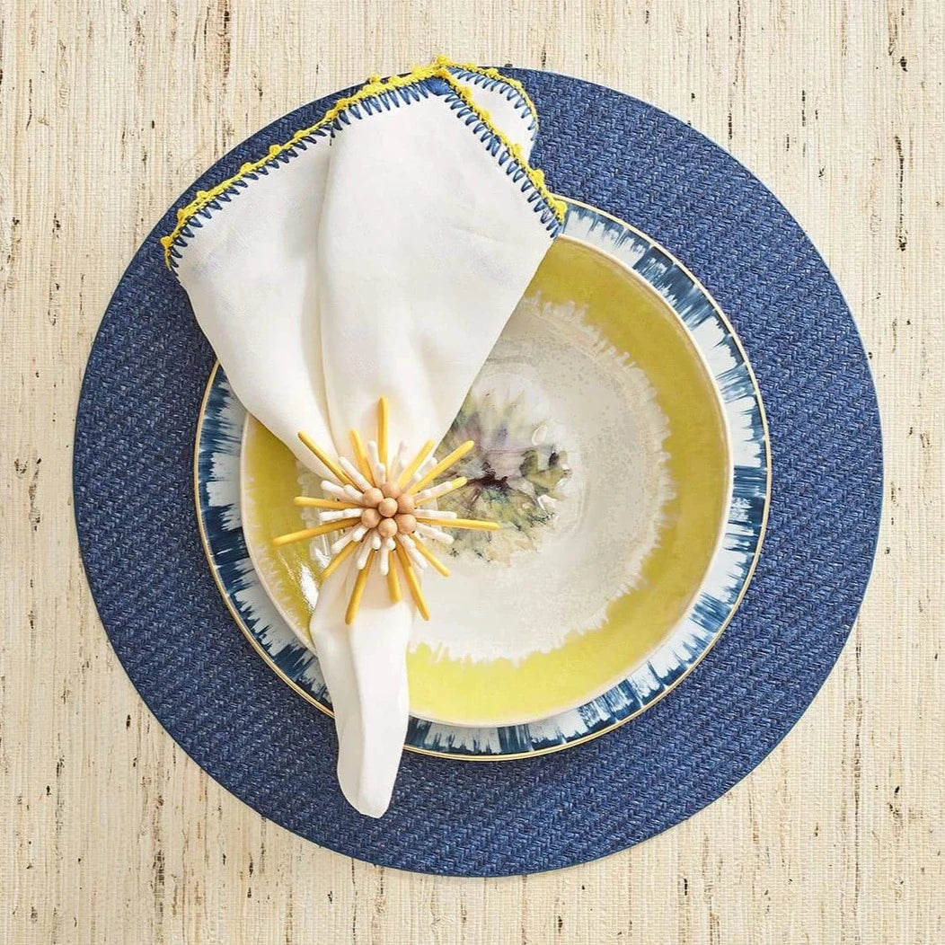 Saigon Placemat in Navy - Set of 4