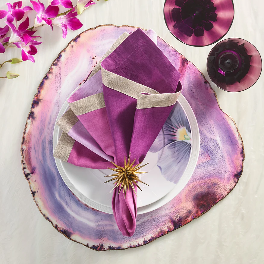 Amethyst Placemat in Amethyst - Set of 4